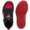 PUMA Rebound V6 Mid AC+ Sneaker Kinder 11 - PUMA black/for all time red 30