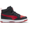 PUMA Rebound V6 Mid AC+ Sneaker Kinder 11 - PUMA black/for all time red 30