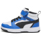 PUMA Rebound V6 Mid AC+ Sneaker Kinder 06 - PUMA white/PUMA black/racing blue 30