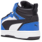 PUMA Rebound V6 Mid AC+ Sneaker Kinder 06 - PUMA white/PUMA black/racing blue 30