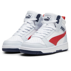PUMA Rebound V6 Mid-Top Sneaker Kinder 09 - silver...