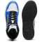 PUMA Rebound V6 Mid-Top Sneaker Kinder 06 - PUMA white/PUMA black/racing blue 36