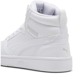 PUMA Rebound V6 Mid-Top Sneaker Kinder 05 - PUMA white/cool light gray 35.5
