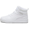 PUMA Rebound V6 Mid-Top Sneaker Kinder 05 - PUMA white/cool light gray 37