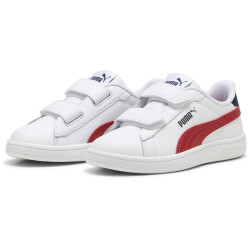 PUMA Smash 3.0 Leder-Sneaker mit Klettverschluss Kinder...