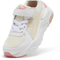 PUMA Trinity Lite AC+ Sneaker Kinder 10 - sugared almond/rosebay/puma white 31