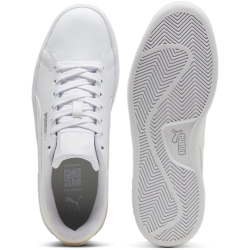 PUMA Smash 3.0 Leder-Sneaker 19 - PUMA white/rosebay/PUMA silver 36