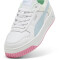 PUMA Carina Street Sneaker Damen 21 - PUMA white/turquoise surf/PUMA silver 38.5