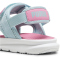 PUMA Evolve Sandalen Kinder 09 - turquoise surf/fast pink/puma white 28