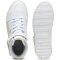PUMA Carina 2.0 Mid-Top Sneaker Damen 10 - PUMA white/alpine snow/PUMA gold 38