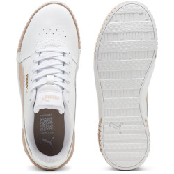 PUMA Carina 2.0 Sneaker Damen 24 - PUMA white/rose quartz/PUMA gold 36