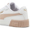 PUMA Carina 2.0 Sneaker Damen 24 - PUMA white/rose quartz/PUMA gold 36