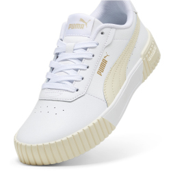 PUMA Carina 2.0 Sneaker Damen 23 - PUMA white/sugared almond/PUMA gold 38