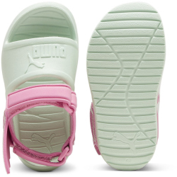 PUMA Divecat V2 Injex Hero Glitz Baby-Sandalen 05 - fresh mint/fast pink 19