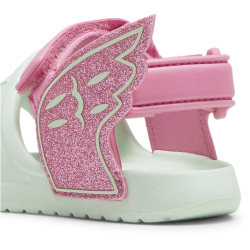 PUMA Divecat V2 Injex Hero Glitz Baby-Sandalen 05 - fresh mint/fast pink 19