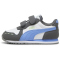 PUMA Cabana Racer Sl 20 Baby-Sneaker mit Klettverschluss 15 - cool dark gray/blue skies/puma white/pure green 22