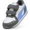 PUMA Cabana Racer Sl 20 Baby-Sneaker mit Klettverschluss 15 - cool dark gray/blue skies/puma white/pure green 22