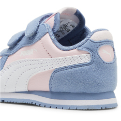 PUMA Cabana Racer Sl 20 Baby-Sneaker mit Klettverschluss 14 - whisp of pink/puma white/zen blue 20