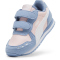 PUMA Cabana Racer Sl 20 Baby-Sneaker mit Klettverschluss 14 - whisp of pink/puma white/zen blue 20