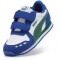 PUMA Cabana Racer Sl 20 Baby-Sneaker mit Klettverschluss 13 - puma white/vine/cobalt glaze 20