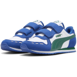 PUMA Cabana Racer SL 20 PS Sneaker mit Klettverschluß Kinder 13 - PUMA white/vine/cobalt glaze 28