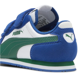 PUMA Cabana Racer SL 20 PS Sneaker mit Klettverschlu&szlig; Kinder 13 - puma white/vine/cobalt glaze 32