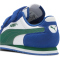 PUMA Cabana Racer SL 20 PS Sneaker mit Klettverschlu&szlig; Kinder 13 - puma white/vine/cobalt glaze 32