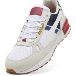 PUMA Graviton Pro Sneaker 30 - warm white/puma white/club navy/club red 46