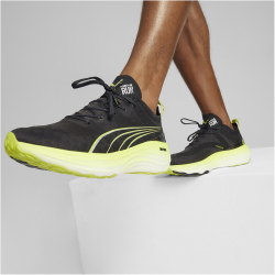 PUMA ForeverRun Nitro Psychedelic Rush Laufschuhe Herren 01 - PUMA black/lime pow/mineral gray 40