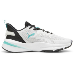 PUMA PWRFrame TR 3 Trainingsschuhe Damen 07 - feather gray/puma black/sparkling green 37