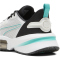 PUMA PWRFrame TR 3 Trainingsschuhe Damen 07 - feather gray/puma black/sparkling green 37