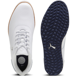 PUMA Avant Golfschuhe Damen 05 - PUMA white/deep navy/sand dune 38.5