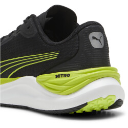 PUMA Electrify Nitro 3 Laufschuhe Herren 10 - PUMA black/lime pow 42.5