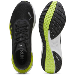 PUMA Electrify Nitro 3 Laufschuhe Herren 10 - puma black/lime pow 43