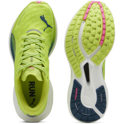 PUMA Deviate Nitro 2 Laufschuhe Damen 26 - lime pow/ocean tropic/poison pink 36