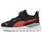 PUMA Anzarun Lite AC Baby-Sneaker mit Klettverschluss 37 - PUMA black/active red/PUMA white 20