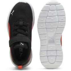 PUMA Anzarun Lite AC PS Kinder Sneaker mit Klettverschluss 37 - PUMA black/active red/PUMA white 32.5