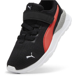 PUMA Anzarun Lite AC PS Kinder Sneaker mit Klettverschluss 37 - PUMA black/active red/PUMA white 32.5