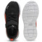 PUMA Anzarun Lite AC PS Kinder Sneaker mit Klettverschluss 37 - PUMA black/active red/PUMA white 32.5