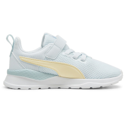PUMA Anzarun Lite AC PS Kinder Sneaker mit Klettverschluss 36 - dewdrop/chamomile/puma white 34.5