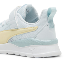 PUMA Anzarun Lite AC PS Kinder Sneaker mit Klettverschluss 36 - dewdrop/chamomile/puma white 34.5