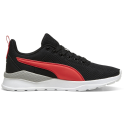 PUMA Anzarun Lite Kinder Sneaker 37 - PUMA black/active red/PUMA white 38.5