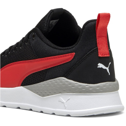PUMA Anzarun Lite Kinder Sneaker 37 - PUMA black/active red/PUMA white 38.5