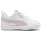 PUMA Courtflex v2 Baby-Sneaker mit Klettverschluss 35 - PUMA white/grape mist/fresh mint 23