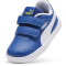 PUMA Courtflex v2 Baby-Sneaker mit Klettverschluss 33 - cobalt glaze/puma white/lime pow 20