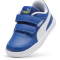 PUMA Courtflex v2 Baby-Sneaker mit Klettverschluss 33 - cobalt glaze/puma white/lime pow 22