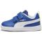 PUMA Courtflex v2 Baby-Sneaker mit Klettverschluss 33 - cobalt glaze/puma white/lime pow 26