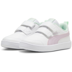 PUMA Courtflex v2 PS Kinder Sneaker mit Klettverschluss...