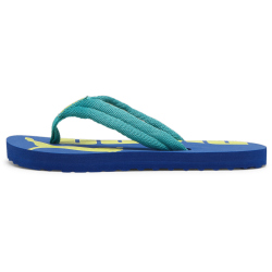 PUMA Epic Flip Flop v2 Zehentrenner Kinder 47 - sparkling green/cobalt glaze/lime sheen 28