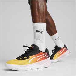 PUMA All-Pro Nitro Showtime Basketballschuhe 01 - yellow sizzle/purple glimmer 46
